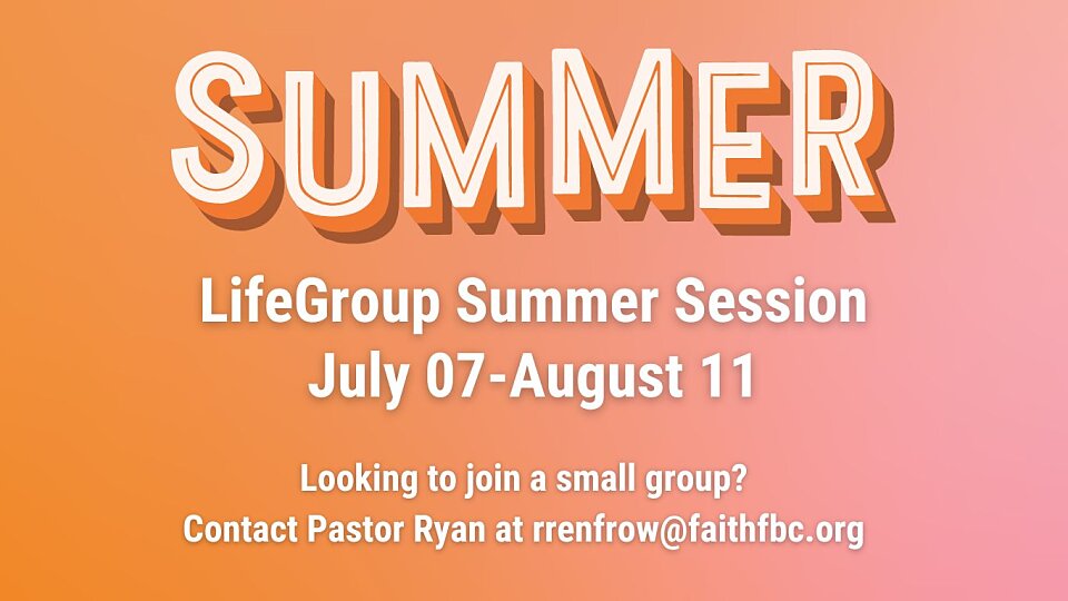 lifegroup summer session